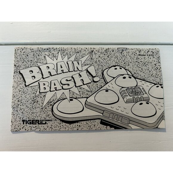 Vintage 1994 Tiger Electronics Brain Bash Voice Command Memory Game Music Tested - Picture 9 of 12